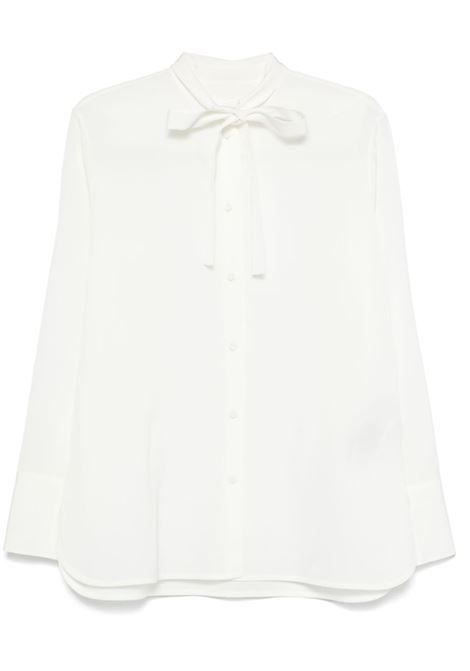 White bow-detail shirt Jil sander - women JIL SANDER | J01DL0143J65284101